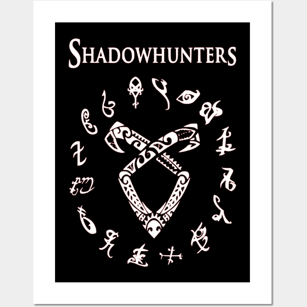 Shadowhunters Wall Art by OtakuPapercraft